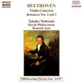 BEETHOVEN, L. van: Violin Concerto / Romances Nos. 1 and 2 (Takako Nishizaki, Slovak Philharmonic, K