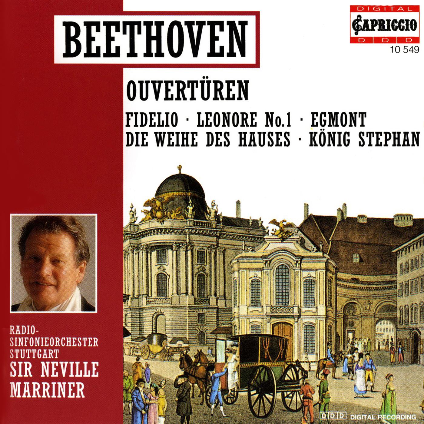 BEETHOVEN, L. van: Overtures (Stuttgart Radio Symphony, Marriner)专辑