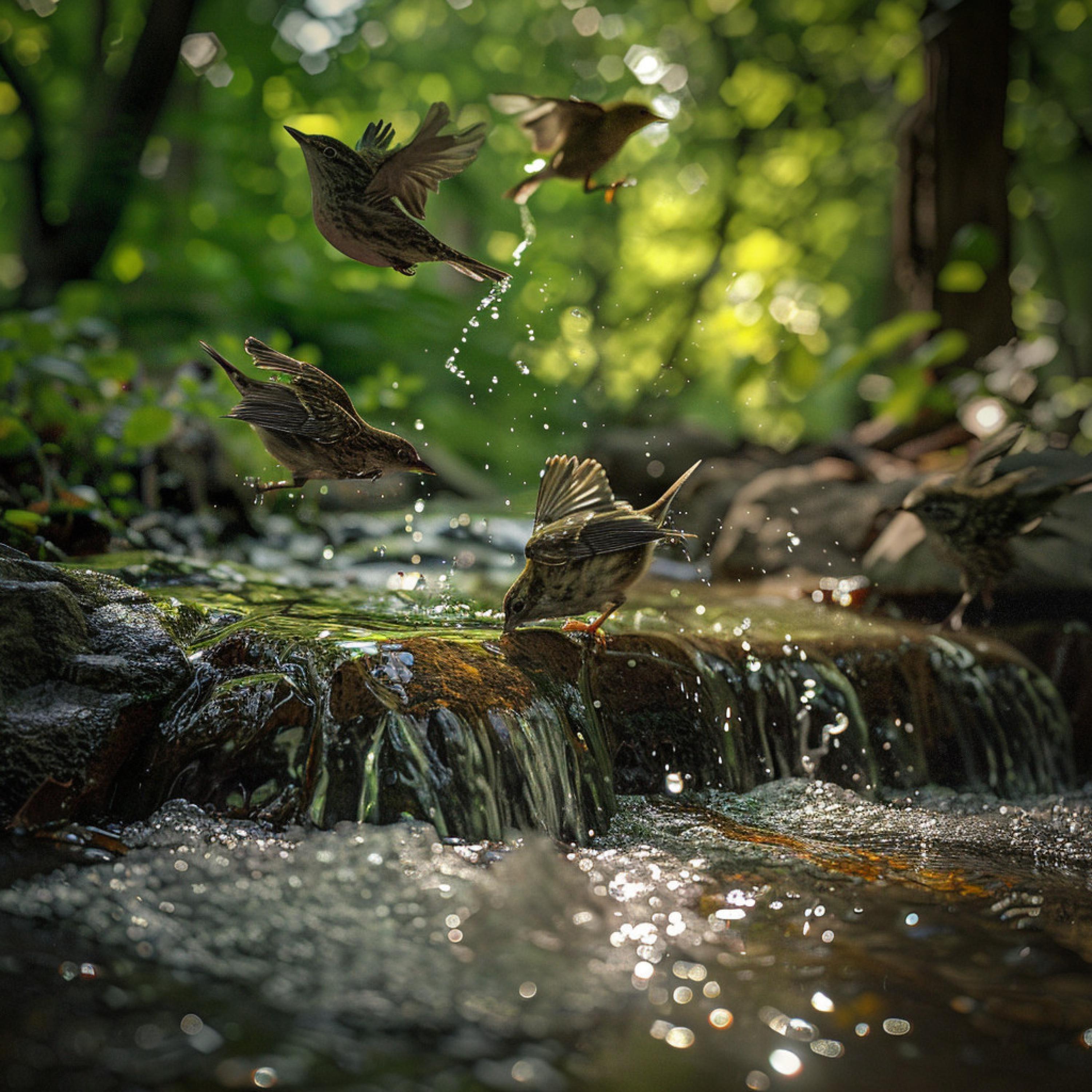 relax tunes - Birds Lend Their Songs to the Breeze