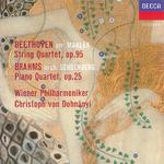 Beethoven (arr.Mahler): String Quartet No.11 / Brahms (orch.Schoenberg): Piano Quartet No.1专辑