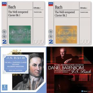 Bach : BWV 846 - 893 十二平均律上下册
