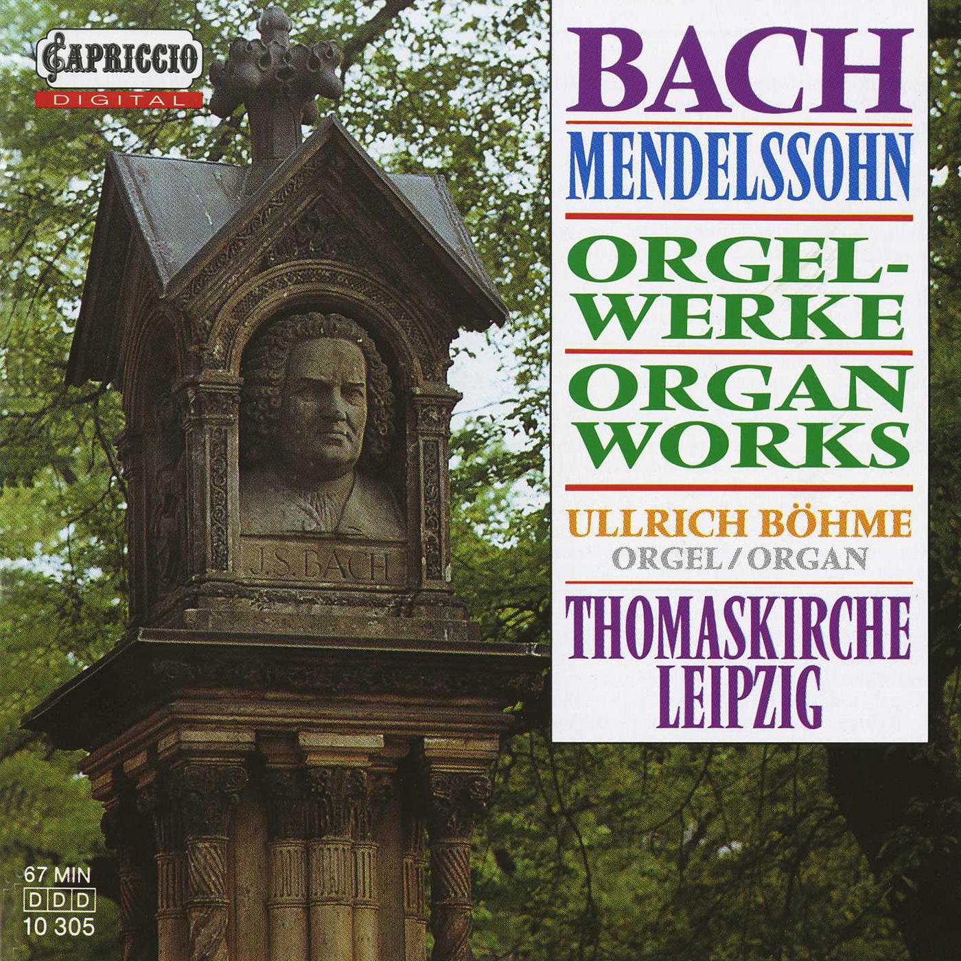 MENDELSSOHN, Felix / BACH, J.S.: Organ Music (Bohme)