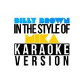 Billy Brown (In the Style of Mika) [Karaoke Version] - Single专辑