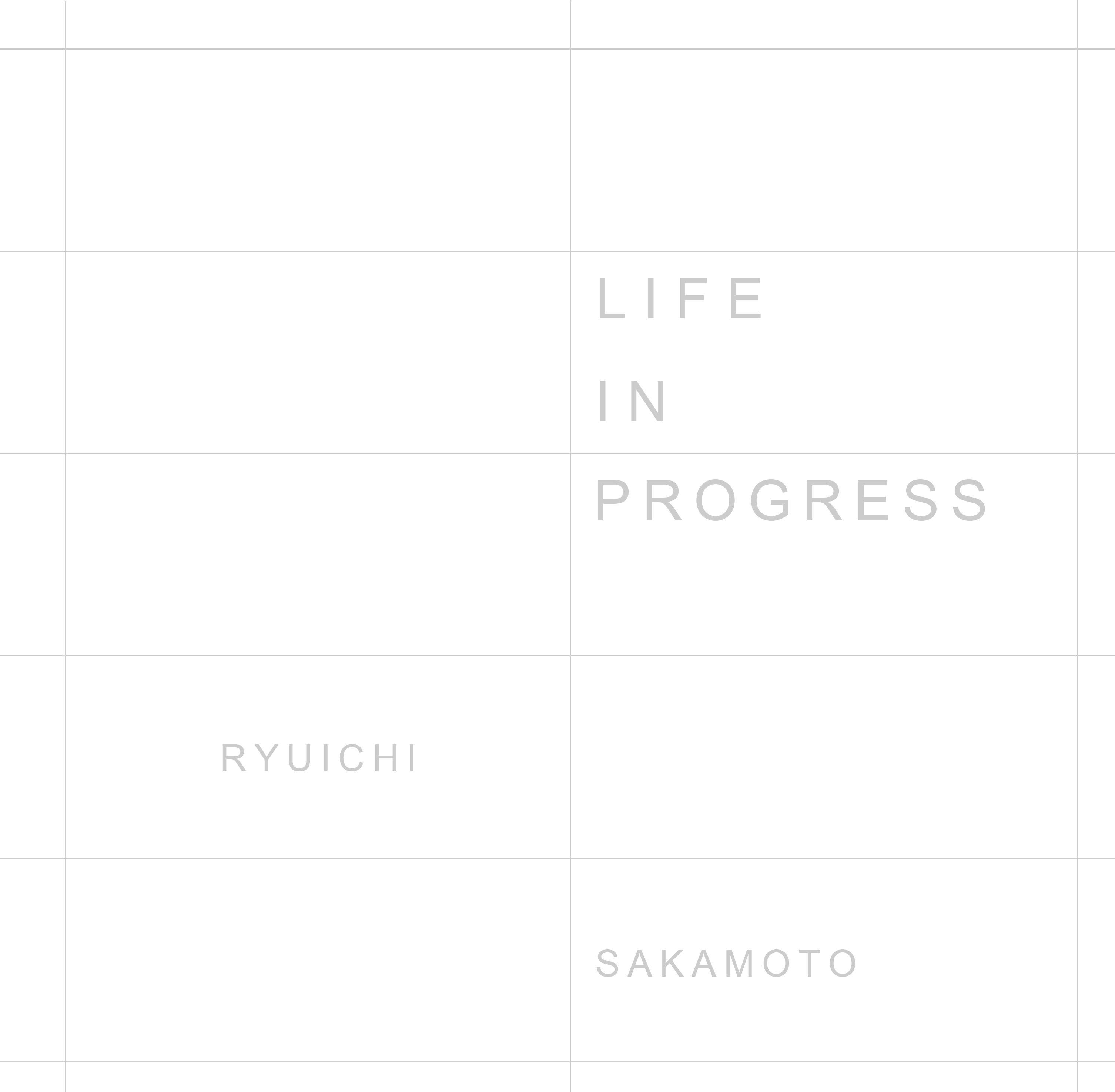 LIFE IN PROGRESS专辑