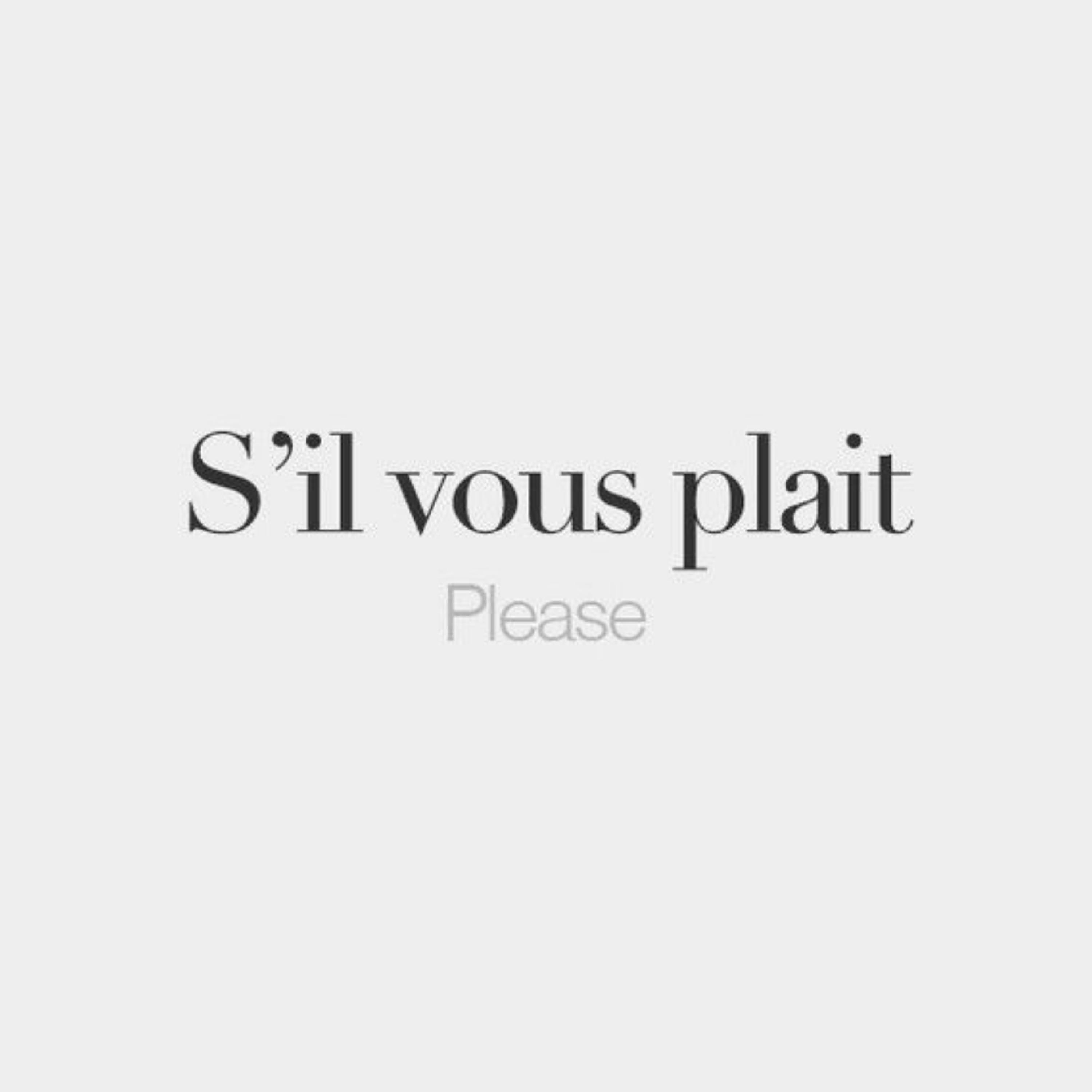 Please (S'il vous plait) (feat. Freddy)