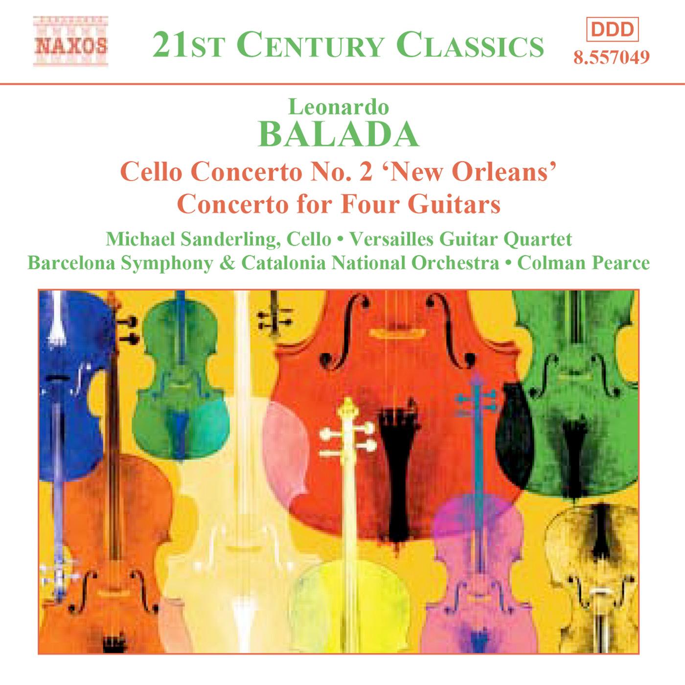 BALADA: Cello Concerto No. 2 / Concerto for Four Guitars / Celebracio