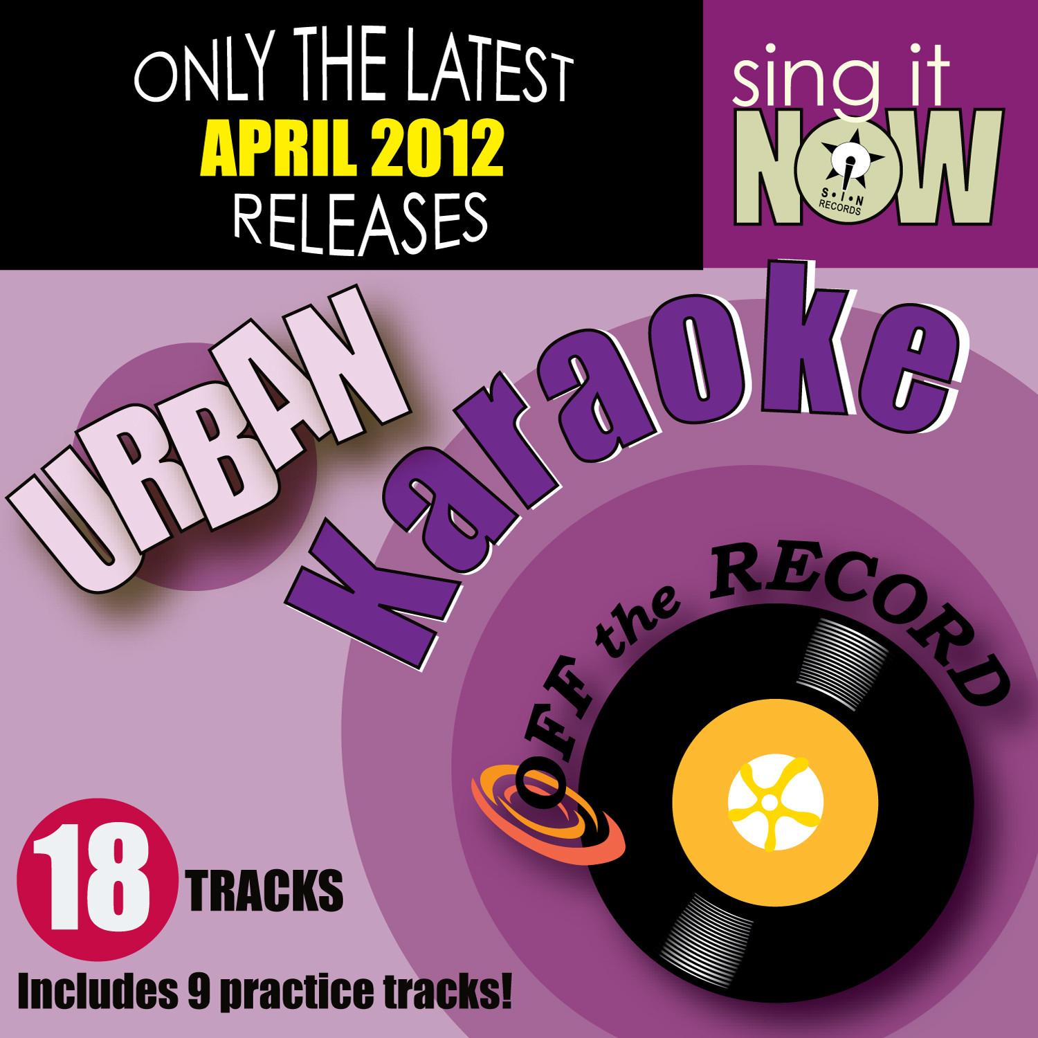 April 2012 Urban Hits Karaoke