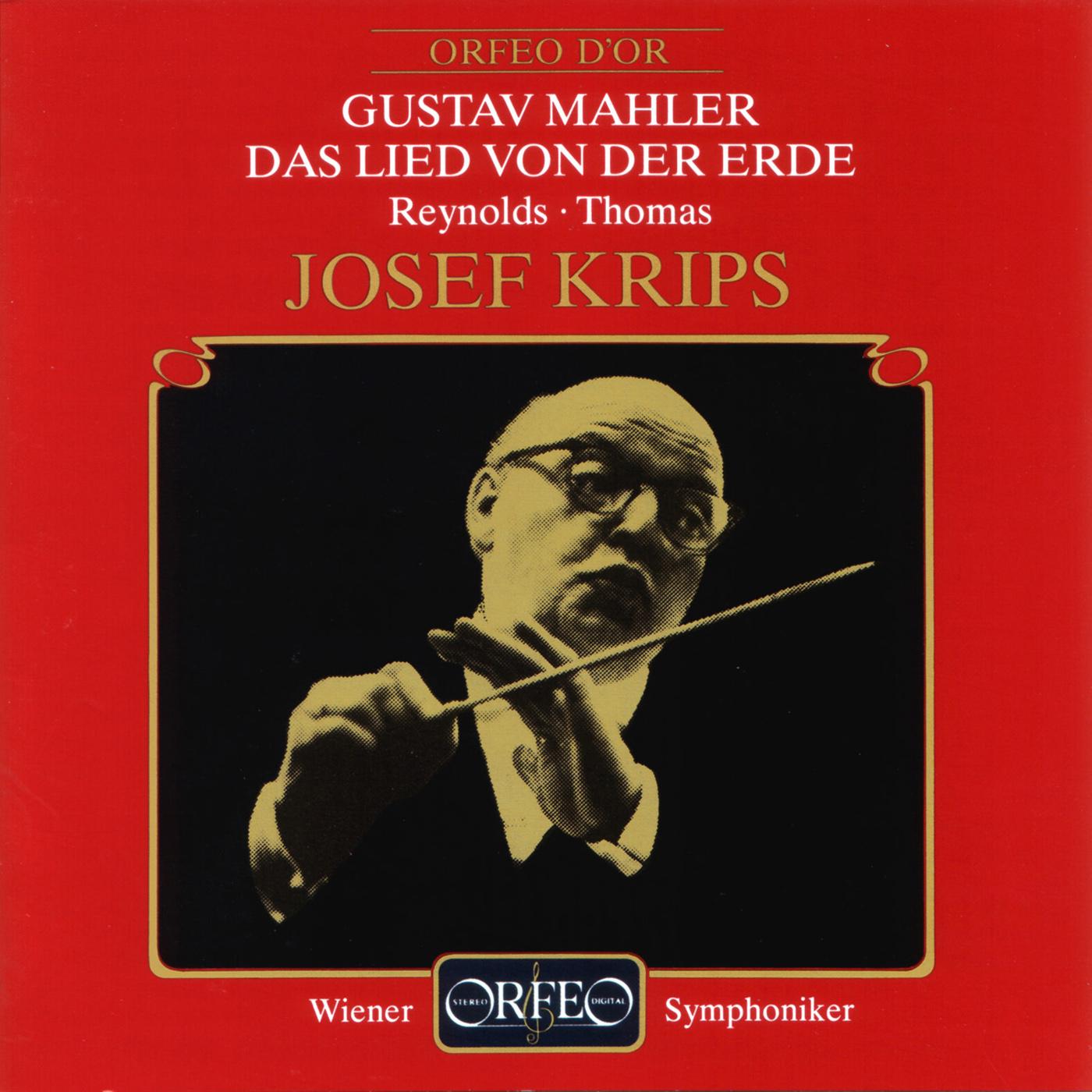 MAHLER, G.: Lied von der Erde (Das) (A. Reynolds, J. Thomas, Vienna Symphony, Krips)
