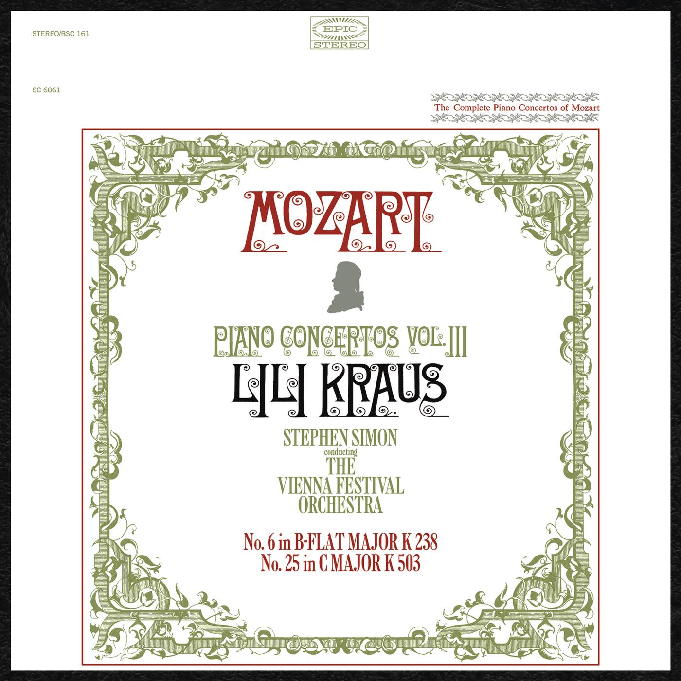 Mozart: Piano Concertos Nos. 6 & 25