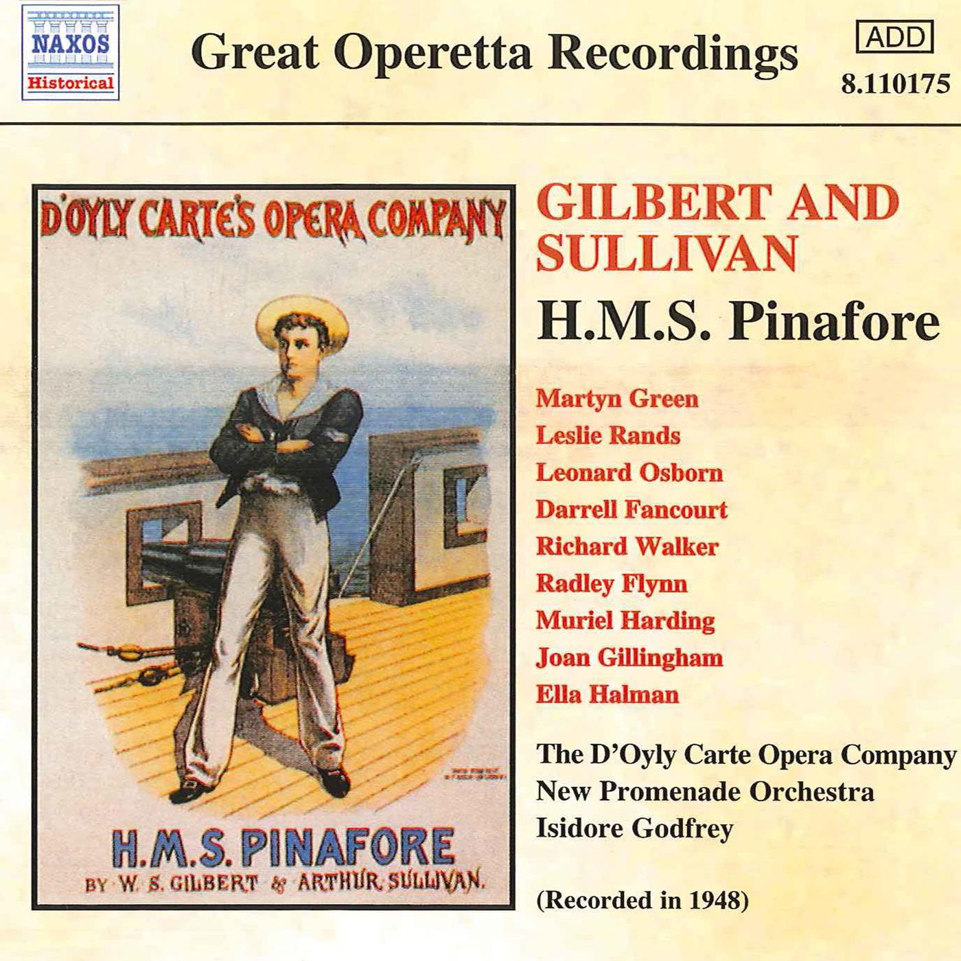 SULLIVAN: H.M.S. Pinafore (D'Oyly Carte) (1948)
