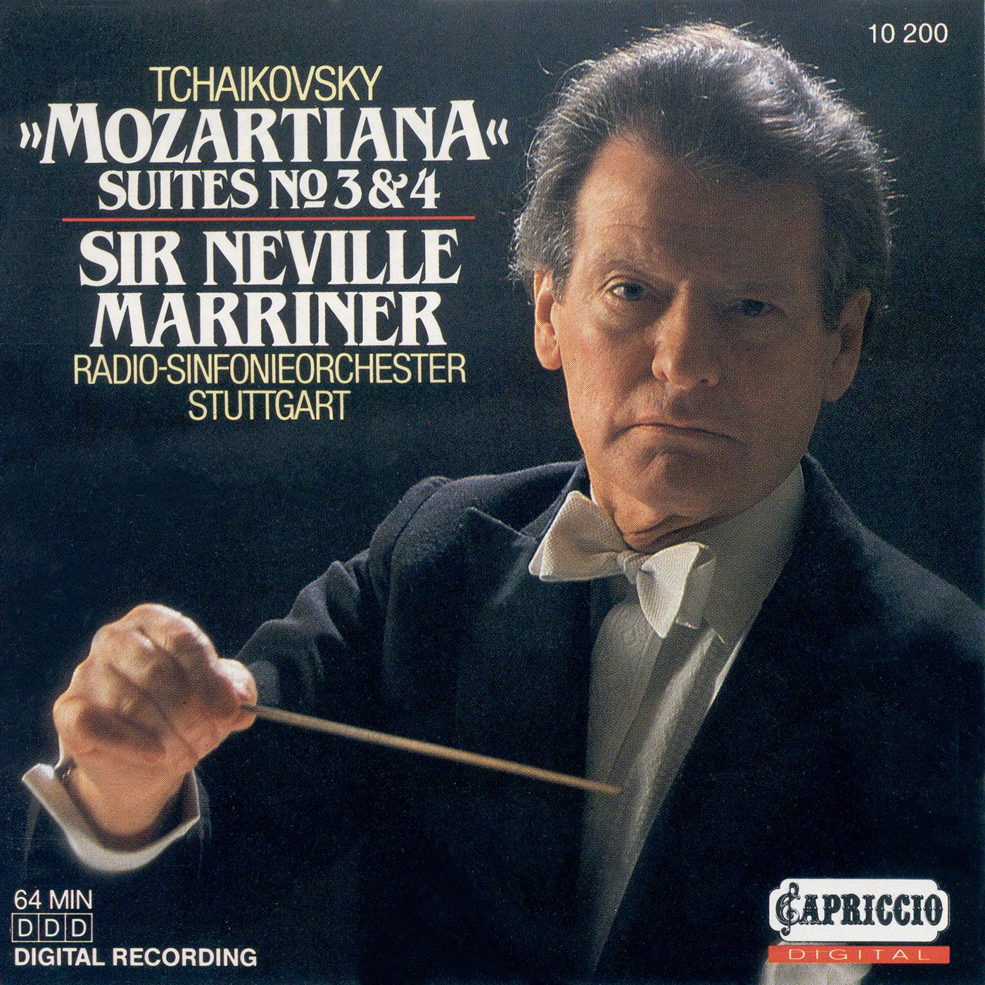 TCHAIKOVSKY, P.: Suites Nos. 3-4 (Stuttgart Radio Symphony, Marriner)专辑