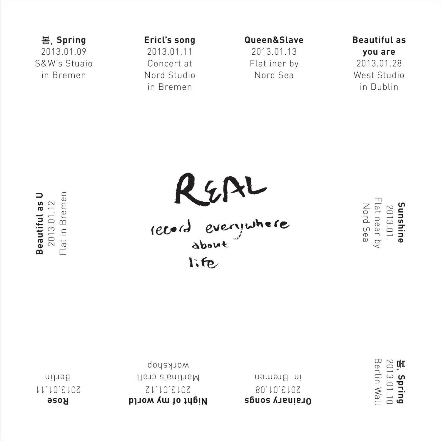1-3EP `REAL`专辑