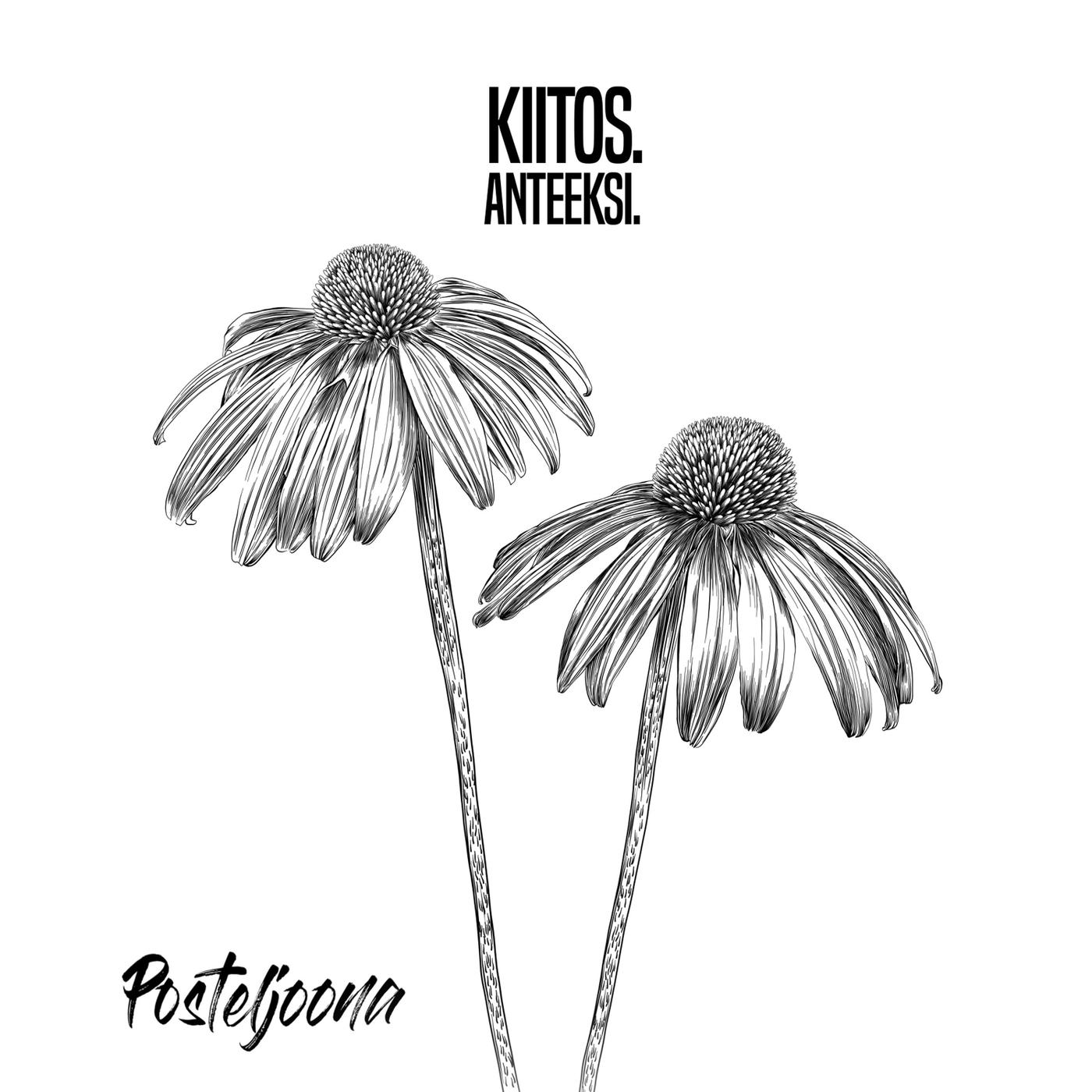 Kiitos. Anteeksi.