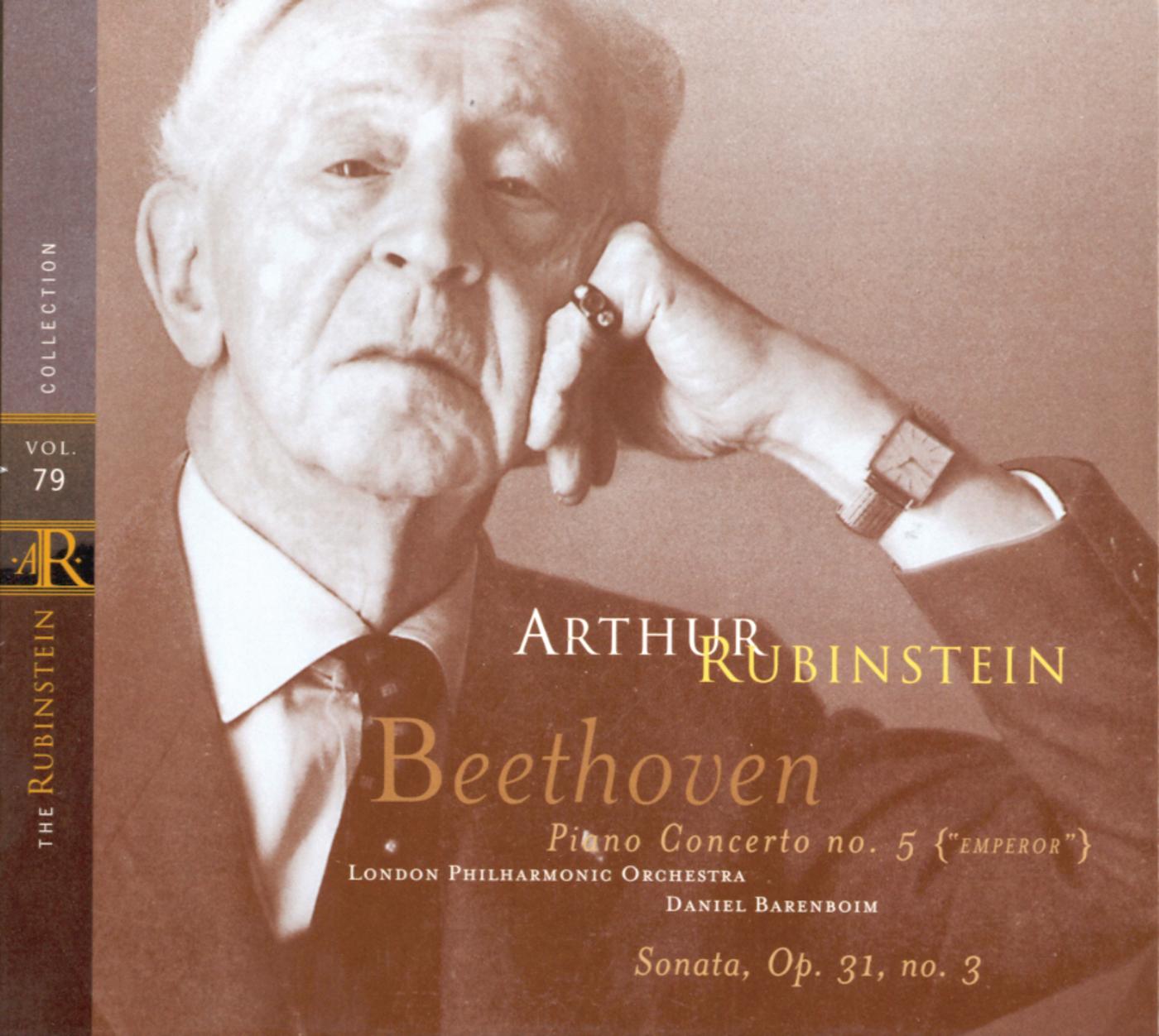 Rubinstein Collection, Vol. 79: Beethoven: Piano Concerto No. 5; Piano Sonata, Op. 31/3