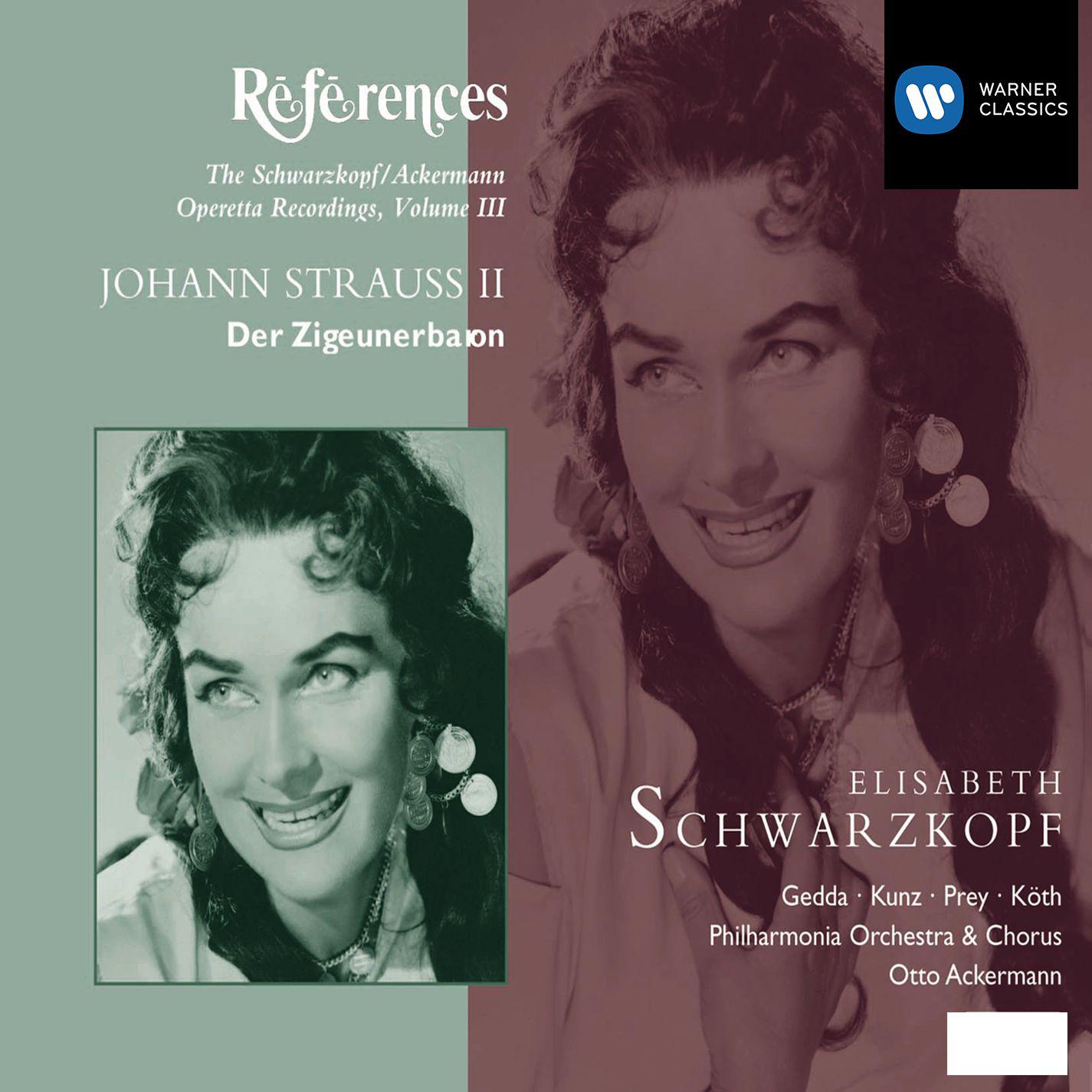 Elisabeth Schwarzkopf - Der Zigeunerbaron (2001 Remastered Version), Act I:Ja, das Schreiben und Lesen (Zsupán)