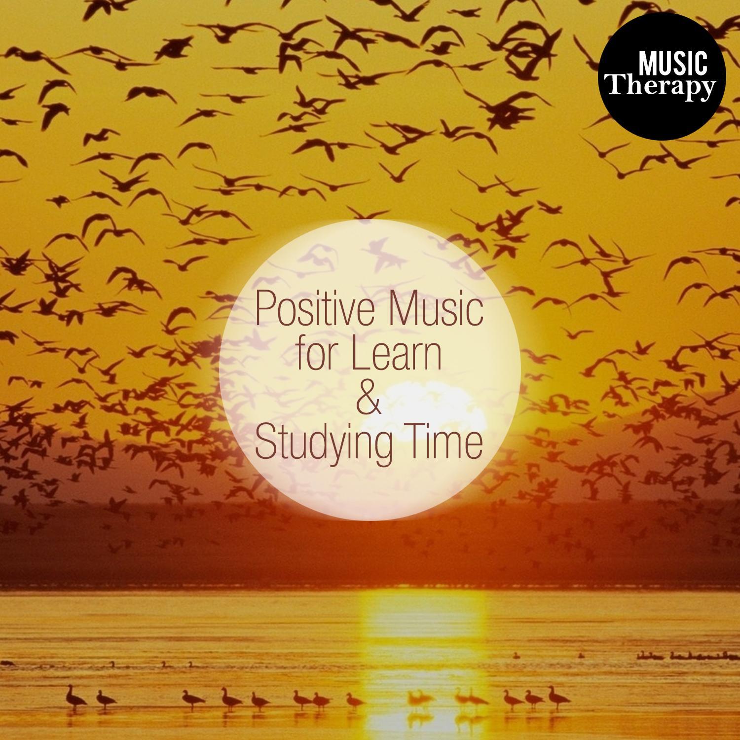 Music Therapy: Positive Music for Learn & Studying Time. Pacefull, Brain Concentration, Work Efficiency, Relaxing & Study with New Age Songs
