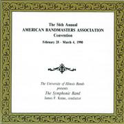 The 56th Annual American Bandmasters Association Convention