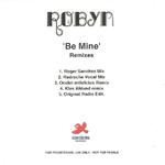 Be Mine Remixes专辑