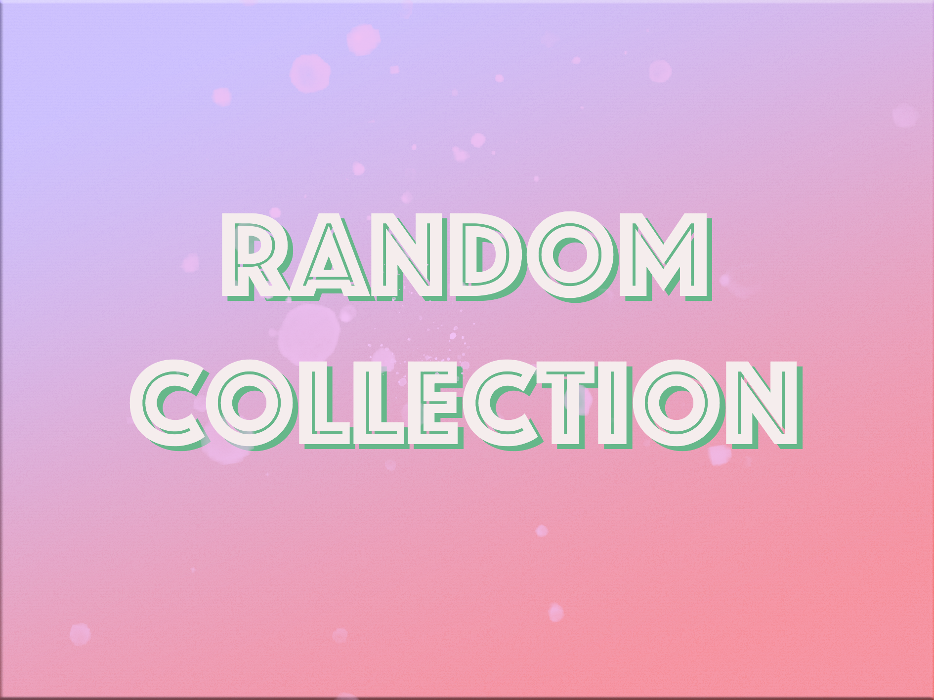 Random Collection 1专辑