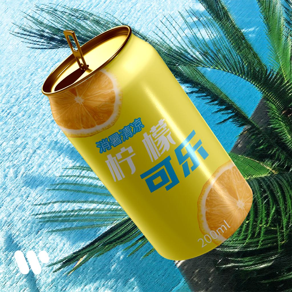 柠檬可乐消暑清凉