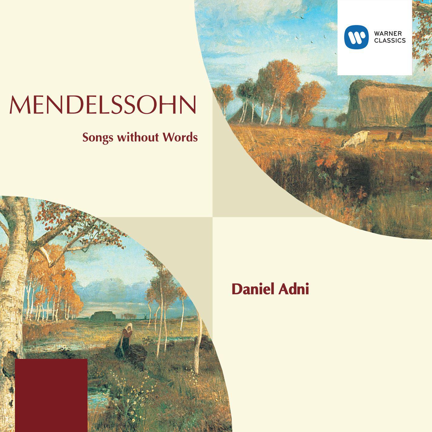 Daniel Adni - Songs Without Words, Book VII, Op. 85:No. 1, Andante espressivo, MWV U150