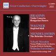 BRAHMS: Violin Concerto / WAGNER: Siegfried Idyll (Furtwangler, Comm. Recordings 1940-50, Vol. 6)