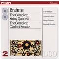 Brahms: The Complete String Quartets/Clarinet Sonatas (2 CDs)