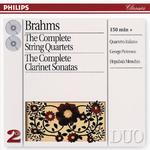 Brahms: The Complete String Quartets/Clarinet Sonatas (2 CDs)专辑