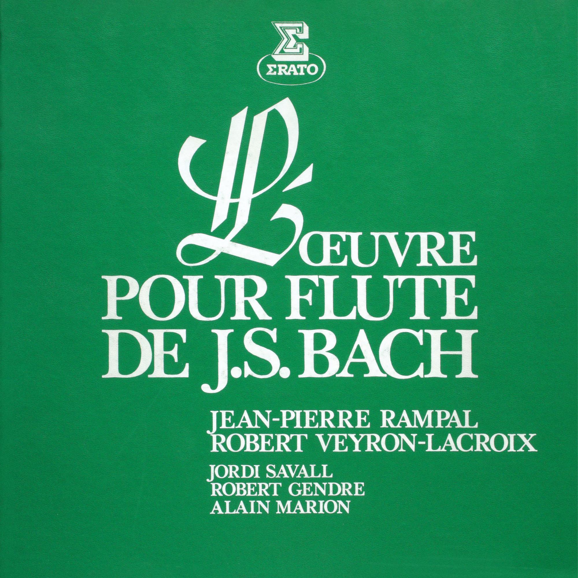 Bach: L'œuvre pour flûte
