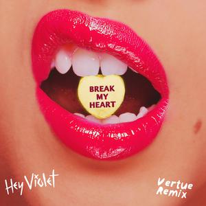 Hey Violet - Break My Heart （升7半音）