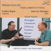 Musique française pour clarinette et piano