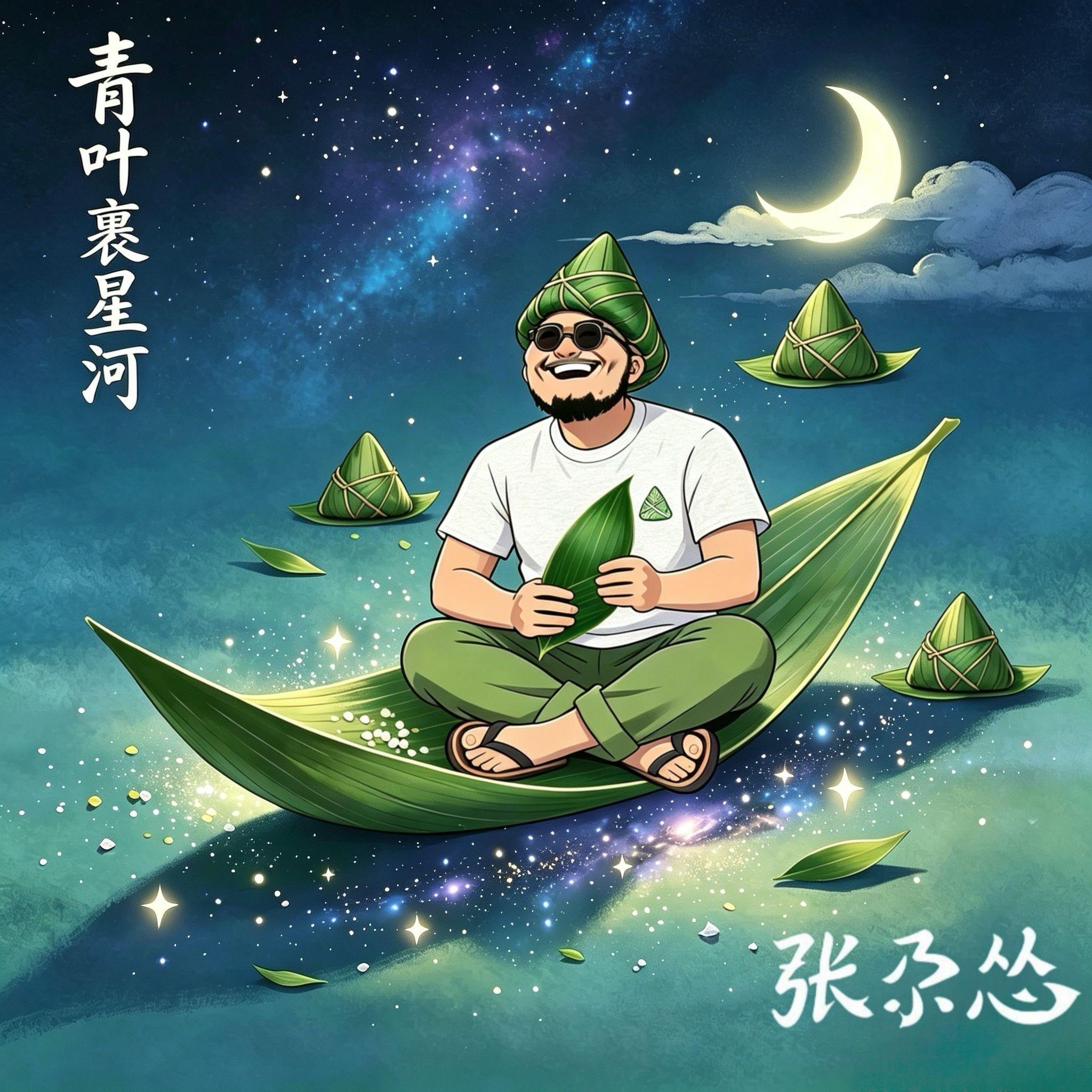 青叶裹星河