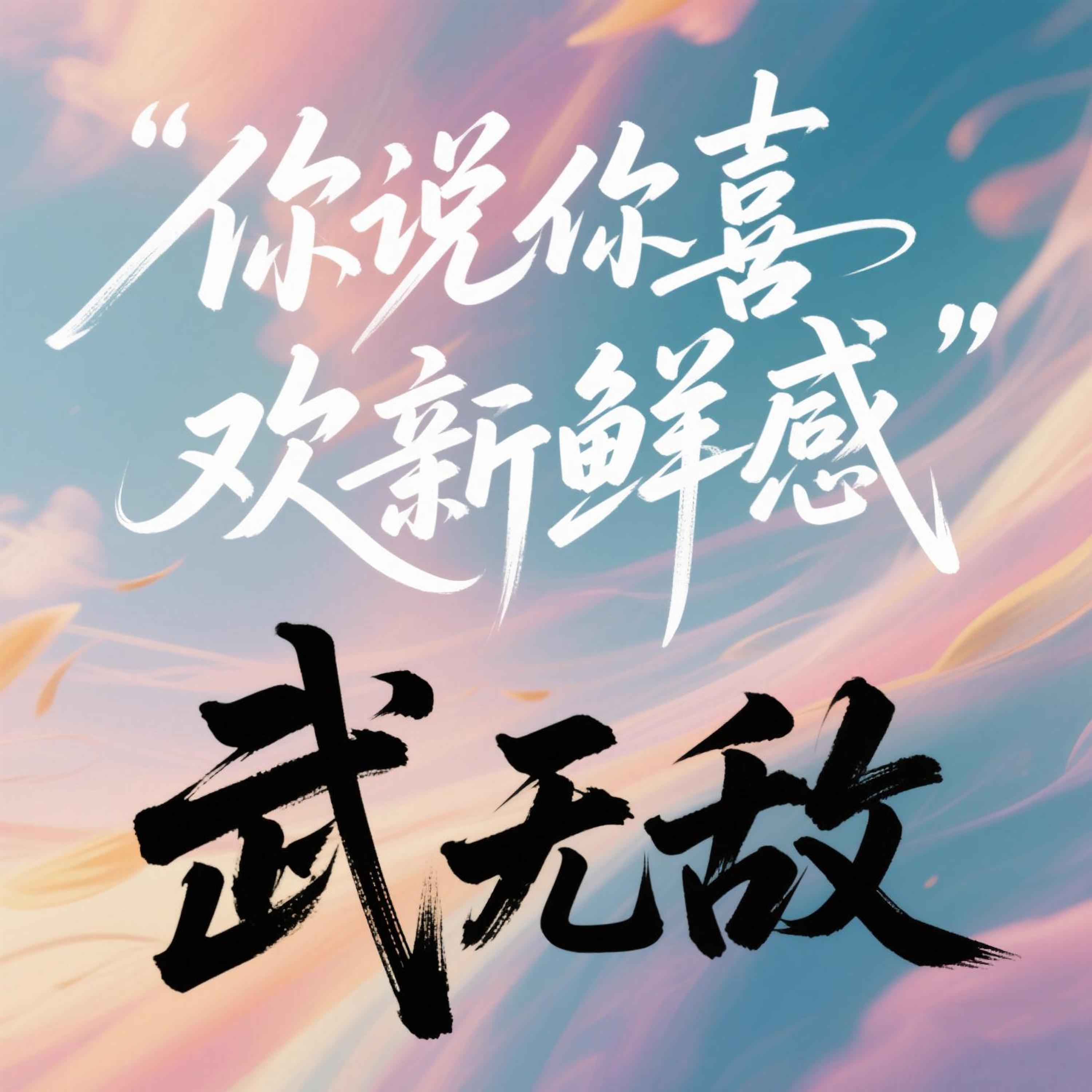 你说你喜欢新鲜感