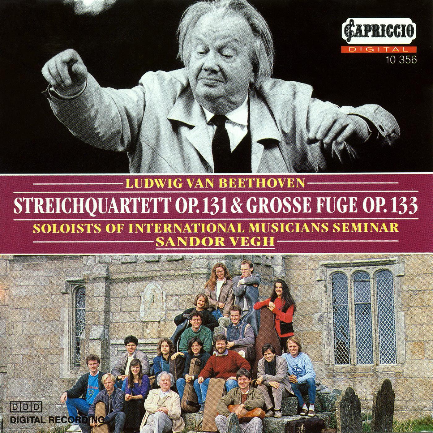 BEETHOVEN, L. van: String Quartet No. 14 / Grosse Fuge (arr. for strings) (International Musicians Seminar Soloists, Vegh)