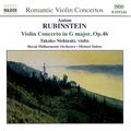 RUBINSTEIN, A.: Violin Concerto / CUI, C.: Suite Concertante (Takako Nishizaki, Slovak Philharmonic,