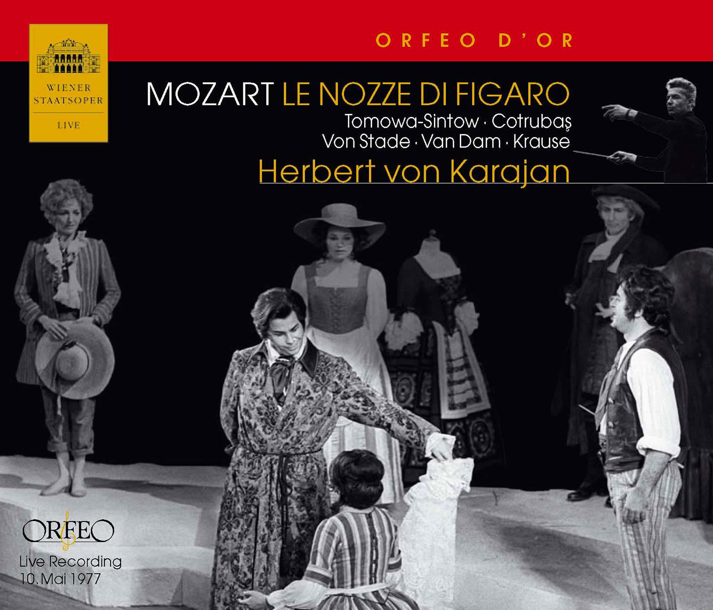 MOZART, W.A.: Nozze di Figaro (Le) [Opera] (T. Krause, Tomowa-Sintow, J. Van Dam, F. von Stade, Vien专辑