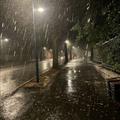 rainy night