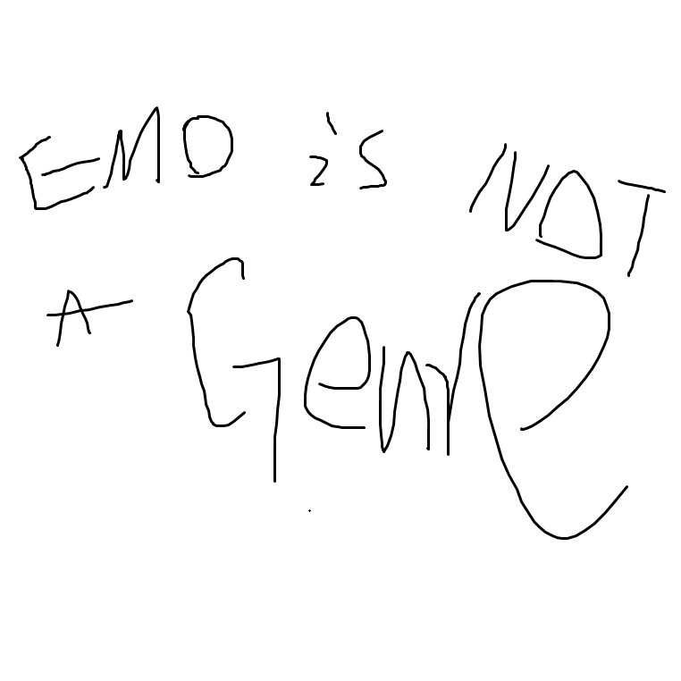 Emo Is NOT a Genre