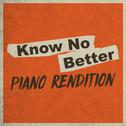 Know No Better (Piano Rendition)专辑