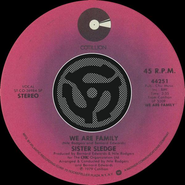 We Are Family / Easier To Love (Digital 45)