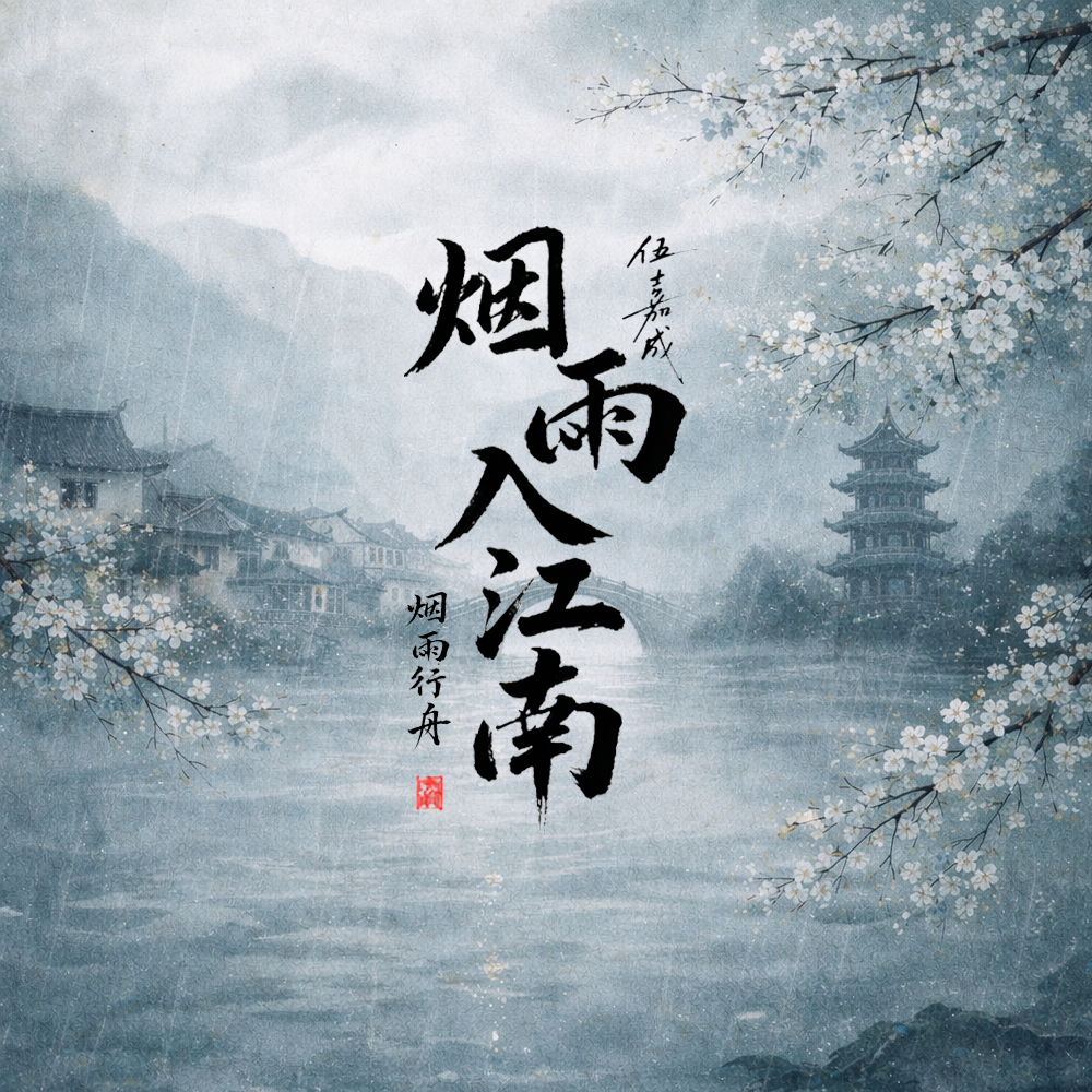 烟雨入江南(烟雨行舟)
