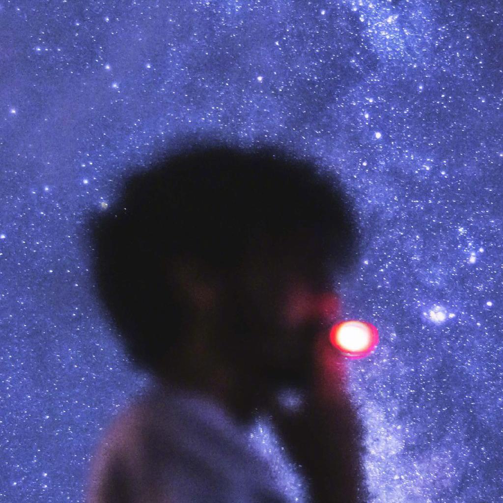 在夜晚