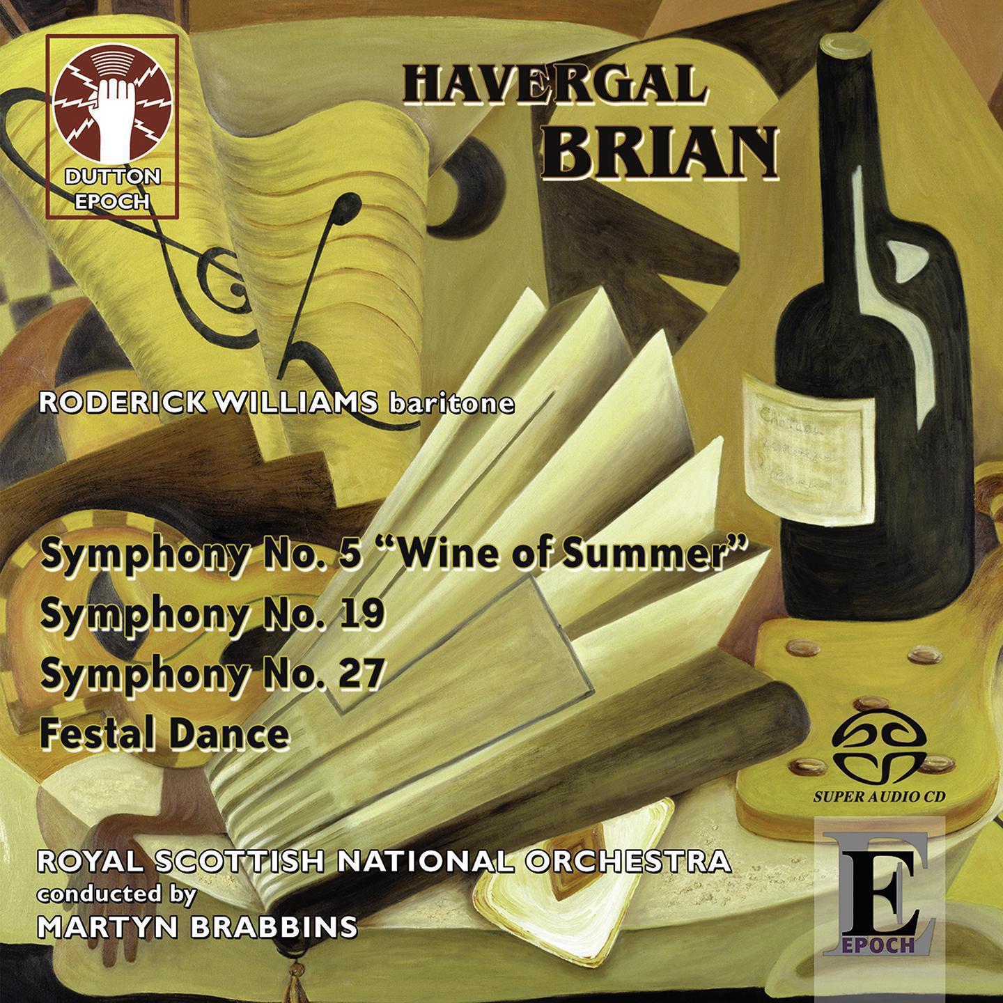 Brian: Symphonies Nos. 5, 19 & 27专辑