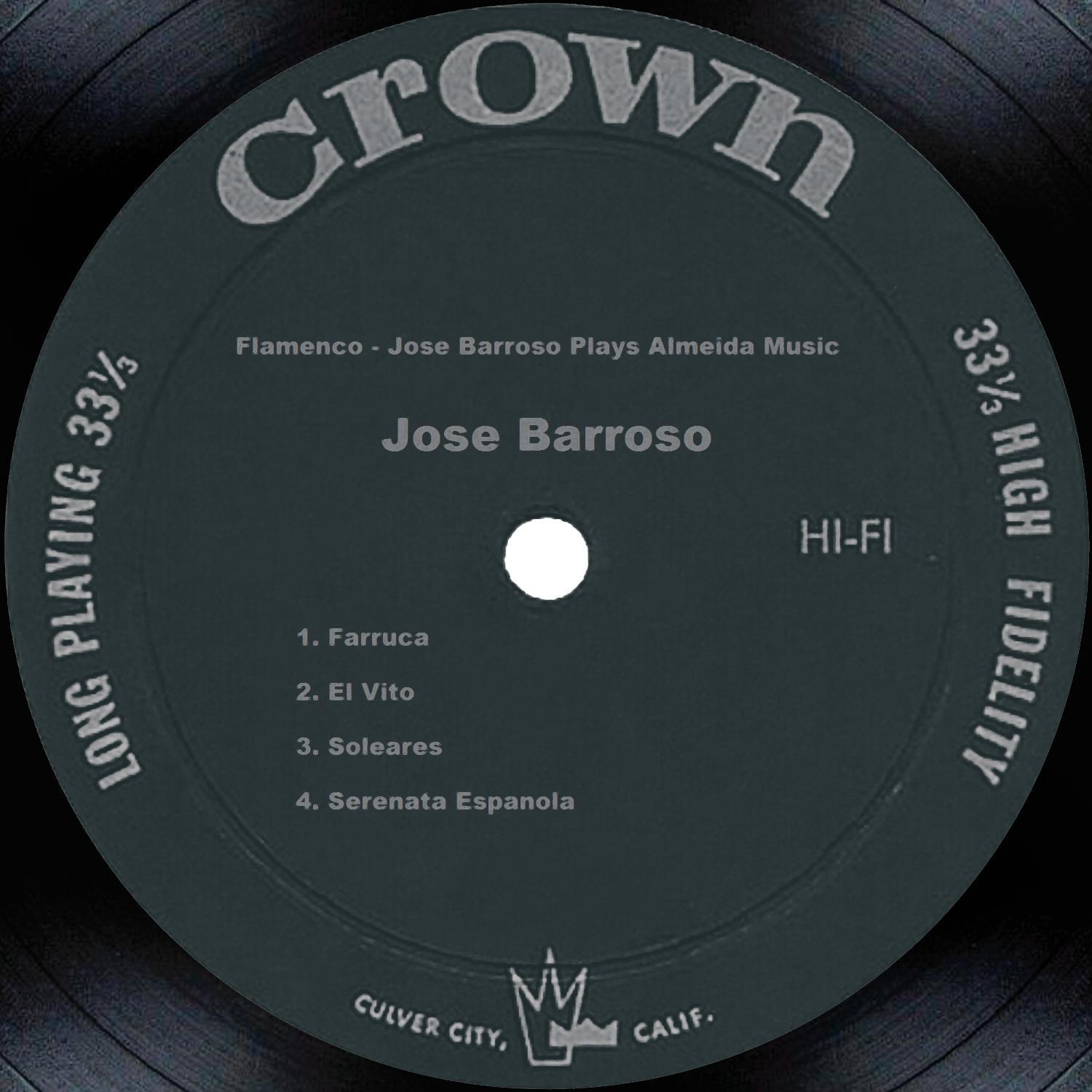 Flamenco - Jose Barroso Plays Almeida Music
