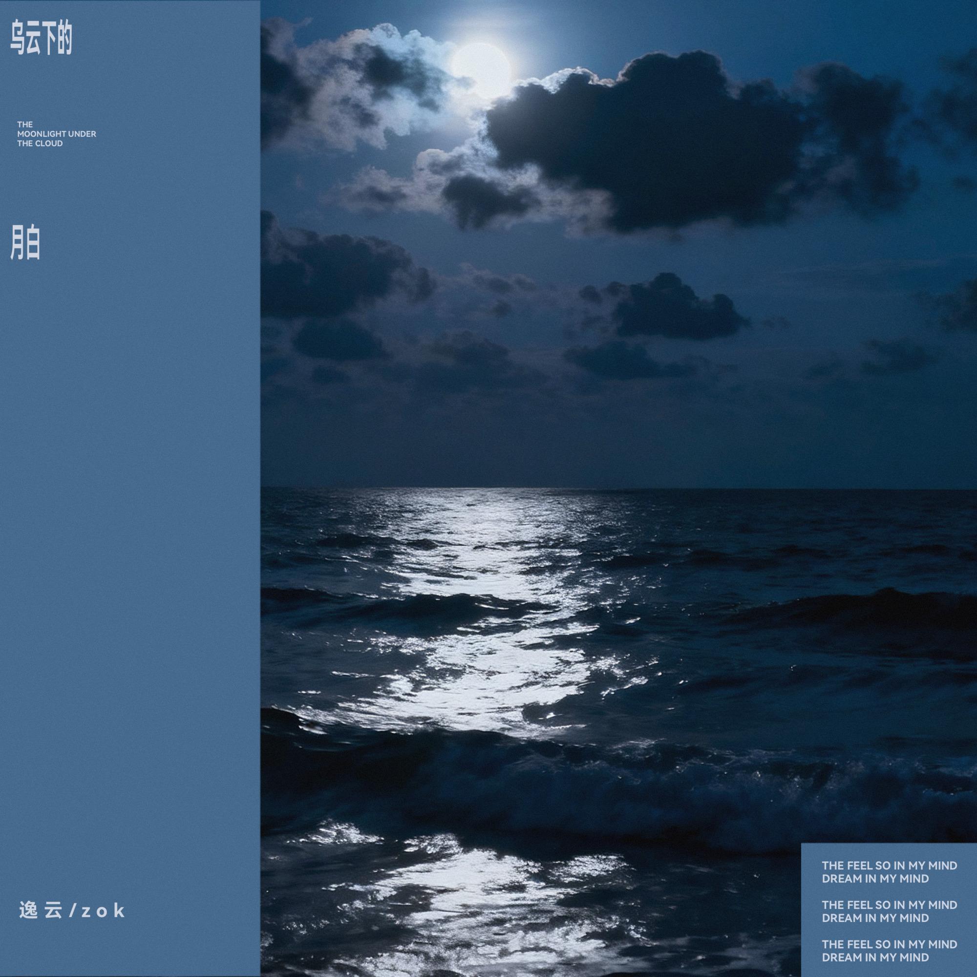 乌云下的月白