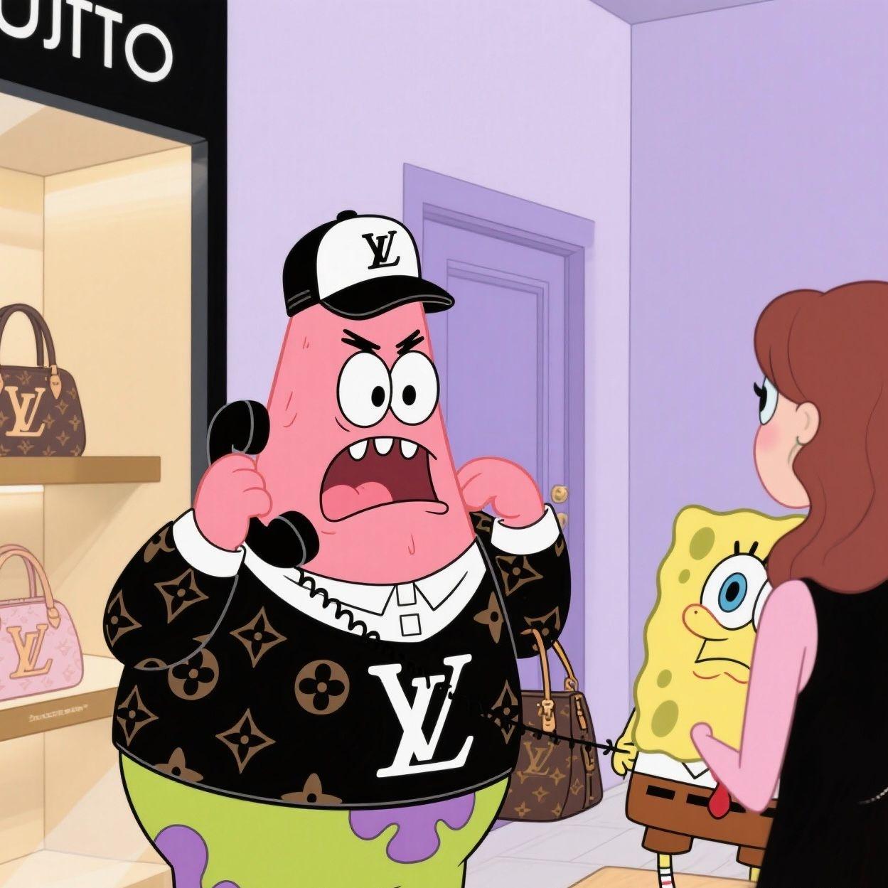 爱Louis Vuitton,唉