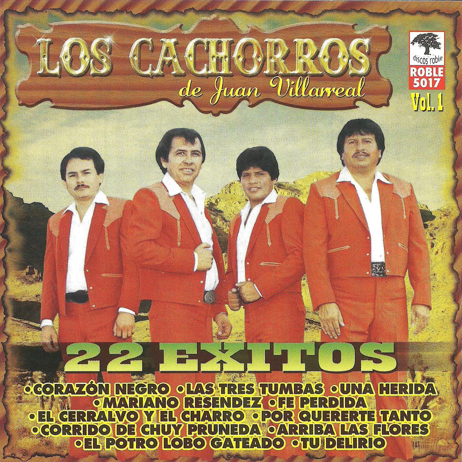 22 Exitos de los Cachorros de Juan Villarreal