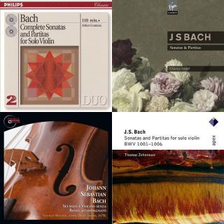 Bach : BWV 1001 - 1006 小提琴无伴奏组曲