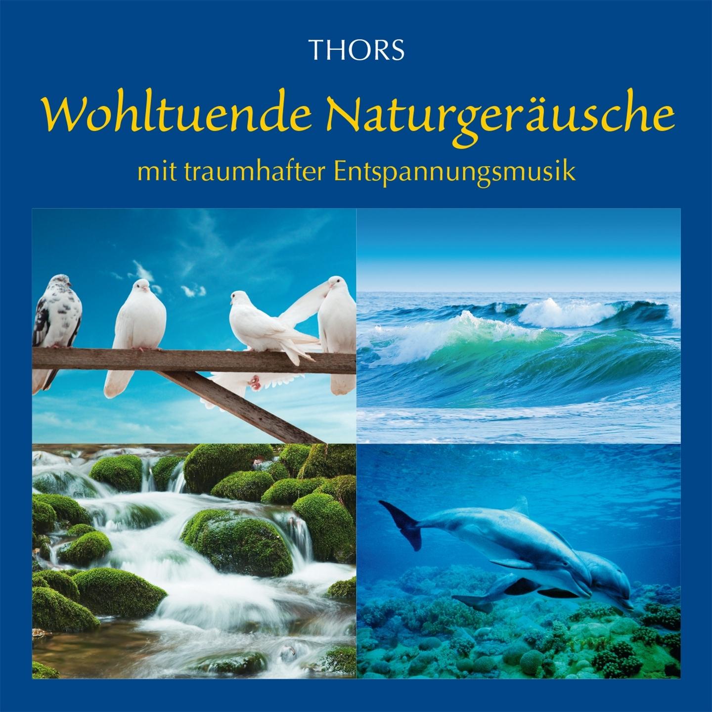 Wohltuende Naturgeräusche: Unterlegt mit Entspannungsmusik