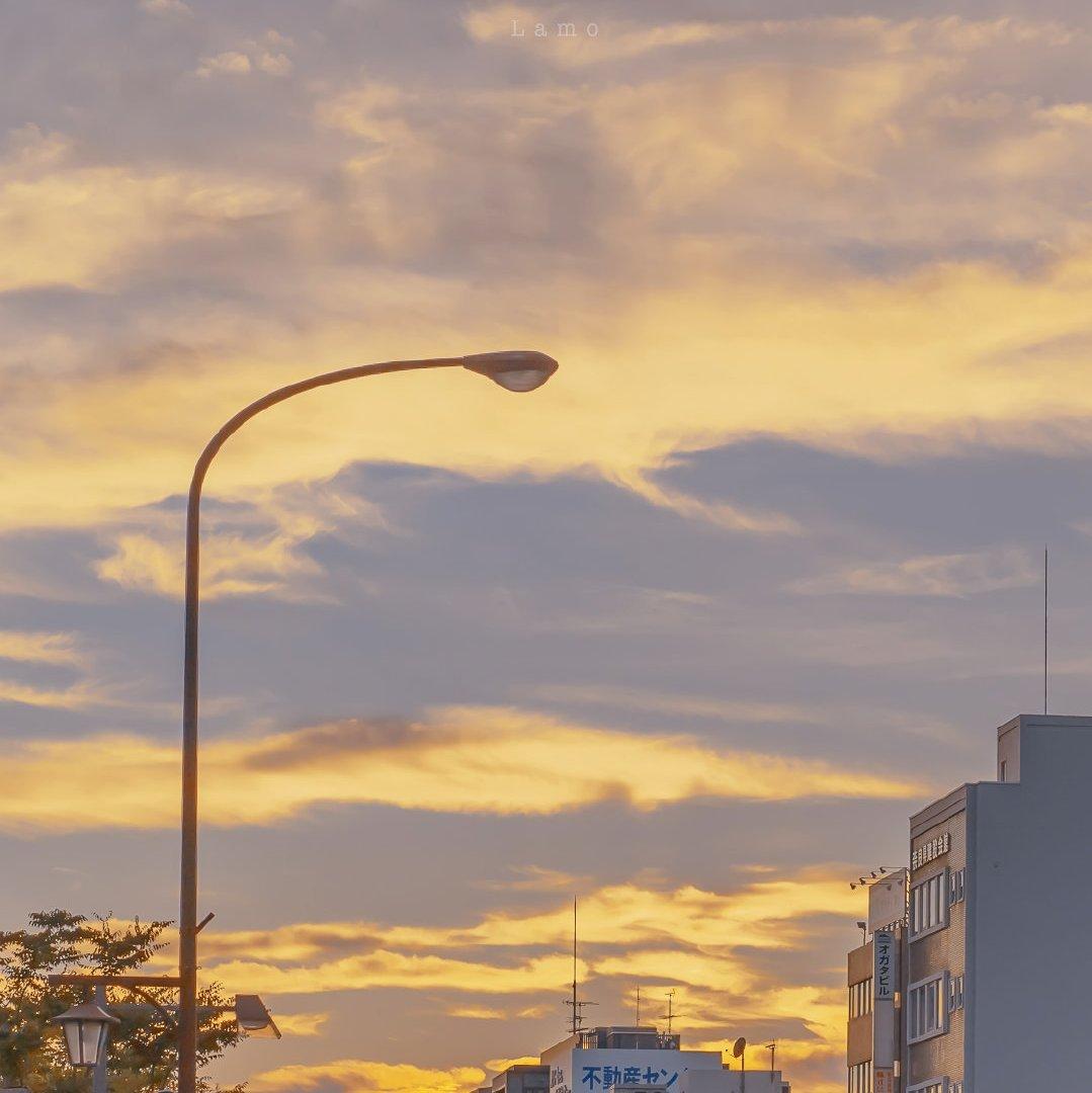 无锡秋天里的夕阳胶片